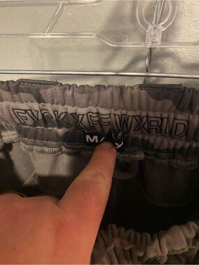 DXXM — L-1 Illogical Joggers in Grey Camo